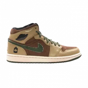 Кроссовки Air Jordan 1 Retro 'Armed Forces', коричневый
