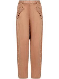 Giorgio Armani прямые брюки, розовый