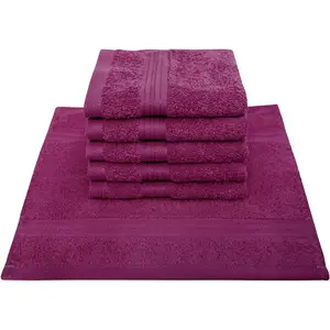 Махровое полотенце Siena с каймой Dyckhoff, Vino