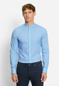 Супертонкая рубашка-поло Olymp No. Six, Hellblau