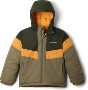Куртка Columbia Boys Lightning Lift III, Stone Green/Greenscape/Sunstone
