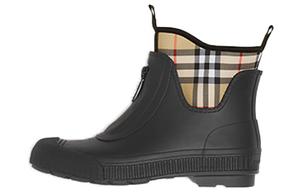 Ботильоны женские Burberry Check-panel, черный