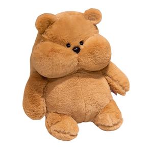 Плюшевая игрушка коллекции Slowpoke: кролик, утка, медведь, высота 25см/35см/45см Tak Bebe, Bear