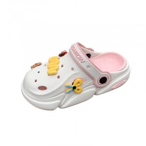 Нескользящие, дышащие, быстросохнущие тапочки для детей CAMKIDS, белый/розовый