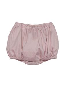 Etro атласные шорты с вышивкой Paisley, розовый