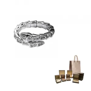 BVLGARI Кольца из белого золота для женщин