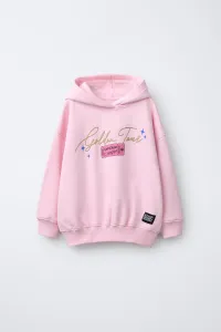 Kpop demon hunters netflix толстовка с капюшоном Zara, розовый