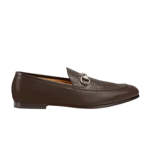 Лоферы Gucci Horsebit Loafer, GG Monogram - Brown