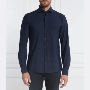 Рубашка узкого кроя Stenströms, синий