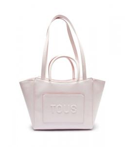 Сумка-шоппер женская Tous из искусственной кожи, розовый