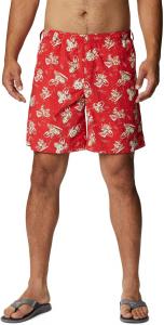 Мужские шорты Columbia Super Backcast Water, Red Spark Lite Me Up Print