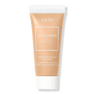 Тональный крем Amazonian Clay дорожного размера с 16-часовым полным покрытием Tarte, 32S Medium Sand (medium skin with warm, golden undertones)