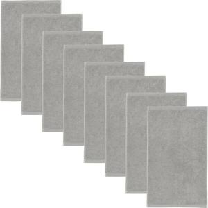 Гостевое полотенце Erwin Müller 8er-Pack 161521, 30x1x50 см, серебряный