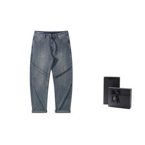 Джинсы Unisex FAIRWHALE, Деним Синие (На флисе)