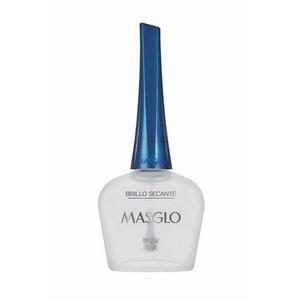Быстросохнущее верхнее покрытие для ногтей, блеск, 0,5 жидких унций. Masglo