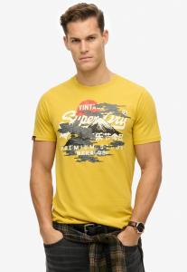 Футболка Superdry & Co VINTAGE LOGO TOKYO, Oil Yellow/Yellow