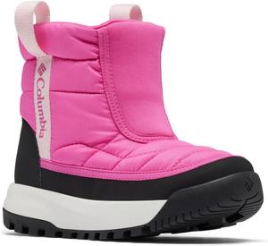 Columbia unisex-child Snowtrot Mid, Pink Ice/Satin Pink