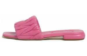 Шлепанцы женские Miu Miu, розовый