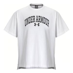 Футболка Under Armour APAC Half Sleeve Wordmark Logo T-shirt 'White', белый
