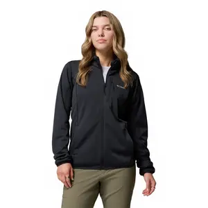 Флис Columbia Essential Hike Grid full zip, черный