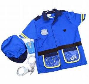 Полиция Официальная Рубашка Униформа Шляпа Наручники Платье Карнавальное Midex