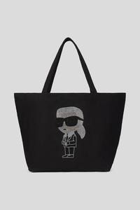 Сумка IKON RHINESTONE Karl Lagerfeld, черный