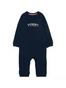 Комбинезон с вышитым логотипом Tommy Hilfiger Junior, синий