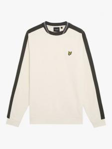 Толстовка с контрастной тесьмой Lyle & Scott, цвет Natural