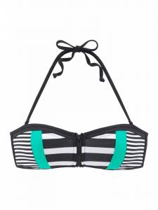 Верх бикини Kangaroos, цвет schwarz/weiß