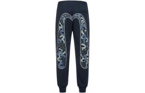 Повседневные брюки мужские темно-синие Evisu, темно-синий