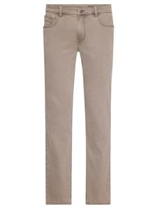 Джинсы PIPE с пятью карманами светло-коричневого цвета Paddock's