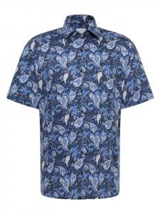 Рубашка MODERN FIT в цвете полночь Eterna