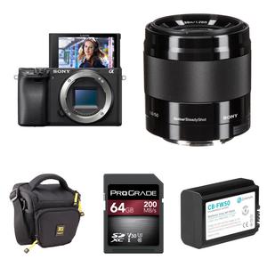 Беззеркальная камера Sony a6400 Mirrorless Camera with 50mm f/1.8 Lens and Basic