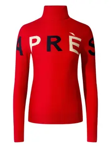 Свитер с высоким воротником Perfect Moment, красный