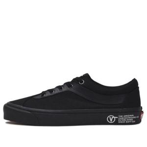 Кроссовки bold ni solid color minimalistic low tops casual skateboarding shoes black Vans, черный