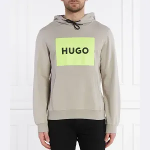 Duratschi223 толстовка стандартного кроя Hugo, бежевый