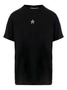 Декорированная футболка Stella Mccartney, черный