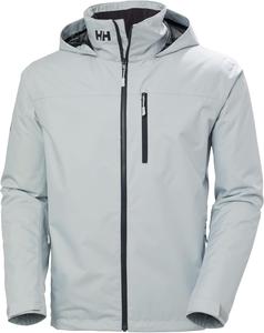 Мужская куртка Helly-Hansen Crew Hooded Waterproof для парусного спорта Helly Hansen, 853 Grey Fog