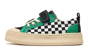 Низкие противоскользящие износостойкие детские кроссовки для скейтбординга MQD, черный