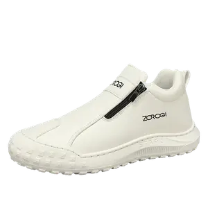 JETRAM Износостойкие дышащие легкие низкие кеды мужские бежевые, цвет Beige