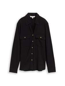 Блуза TOM TAILOR, черный