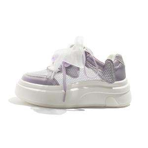 BEIER Женские скейтерские кеды лоу-топс фиолетовые A, цвет Purple A