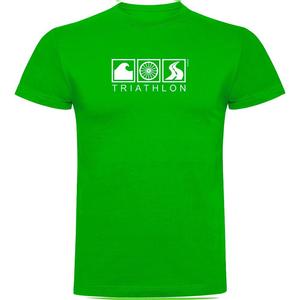 Футболка Kruskis Triathlon, зеленый