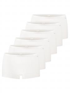 SLOGGI Трусы Boyshorts 'GO Daily Cotton' в белом цвете