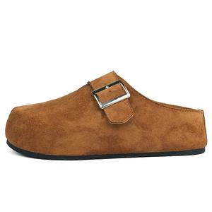 Y6T Женские тапочки с закрытым мысом из ЭВА коричневые, цвет Brown