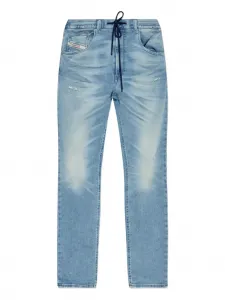 Джинсы D-KROOLEY-B с завязками DIESEL, синий