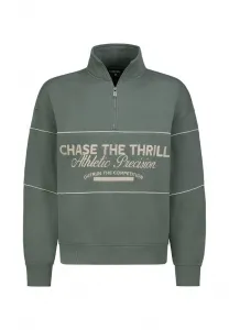 Свитшот mit stehkragen Sublevel, Dark Green