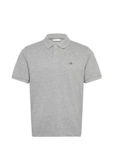 рубашка поло серого цвета Gant