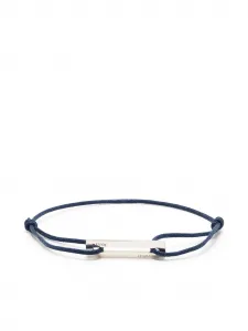 Веревочный браслет Le Gramme, серебяный