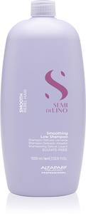 Разглаживающий шампунь Semi di lino Smooth для непослушных, вьющихся волос Alfaparf Milano, 1000 мл